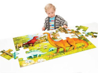 PUZZLE FLOOR DINOSAUR PALS SUPER SIZED