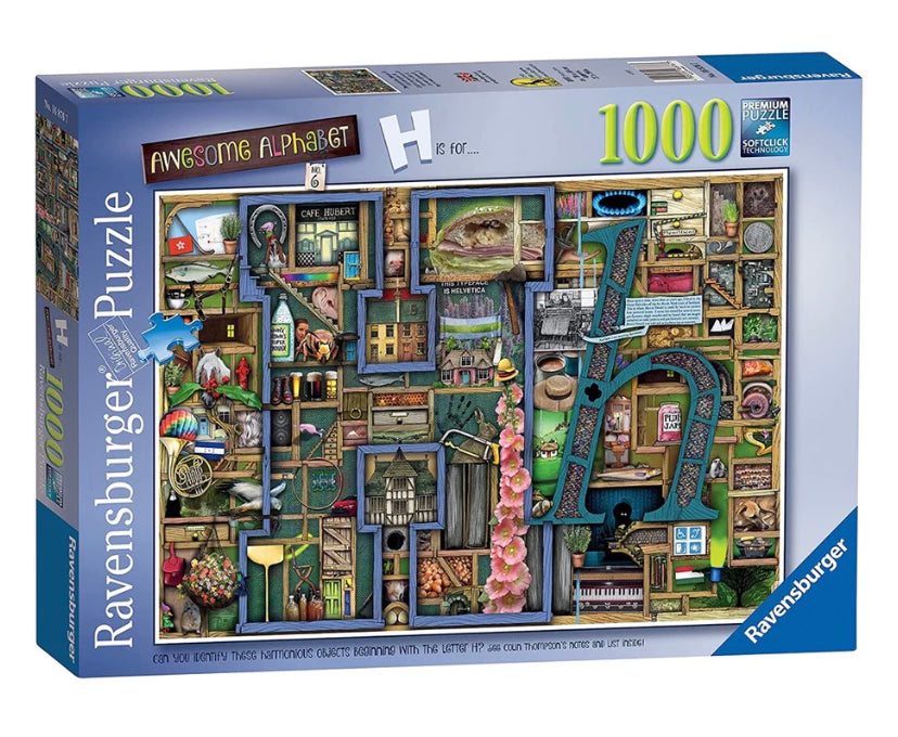 Puzzle 1000Pc Awesome Alphabet H