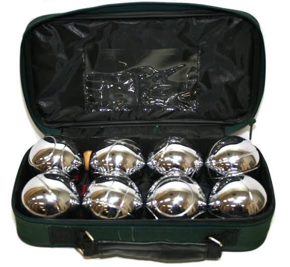 REGENT 8 BALL BOULE SET BOXED W/NYLON CC