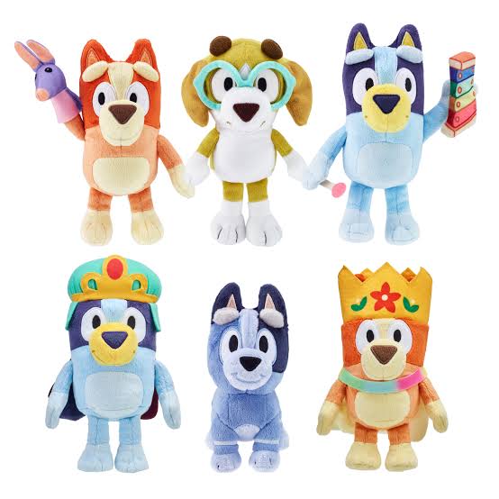 BLUEY S6 PLUSH BEANIE SINGLE PK A