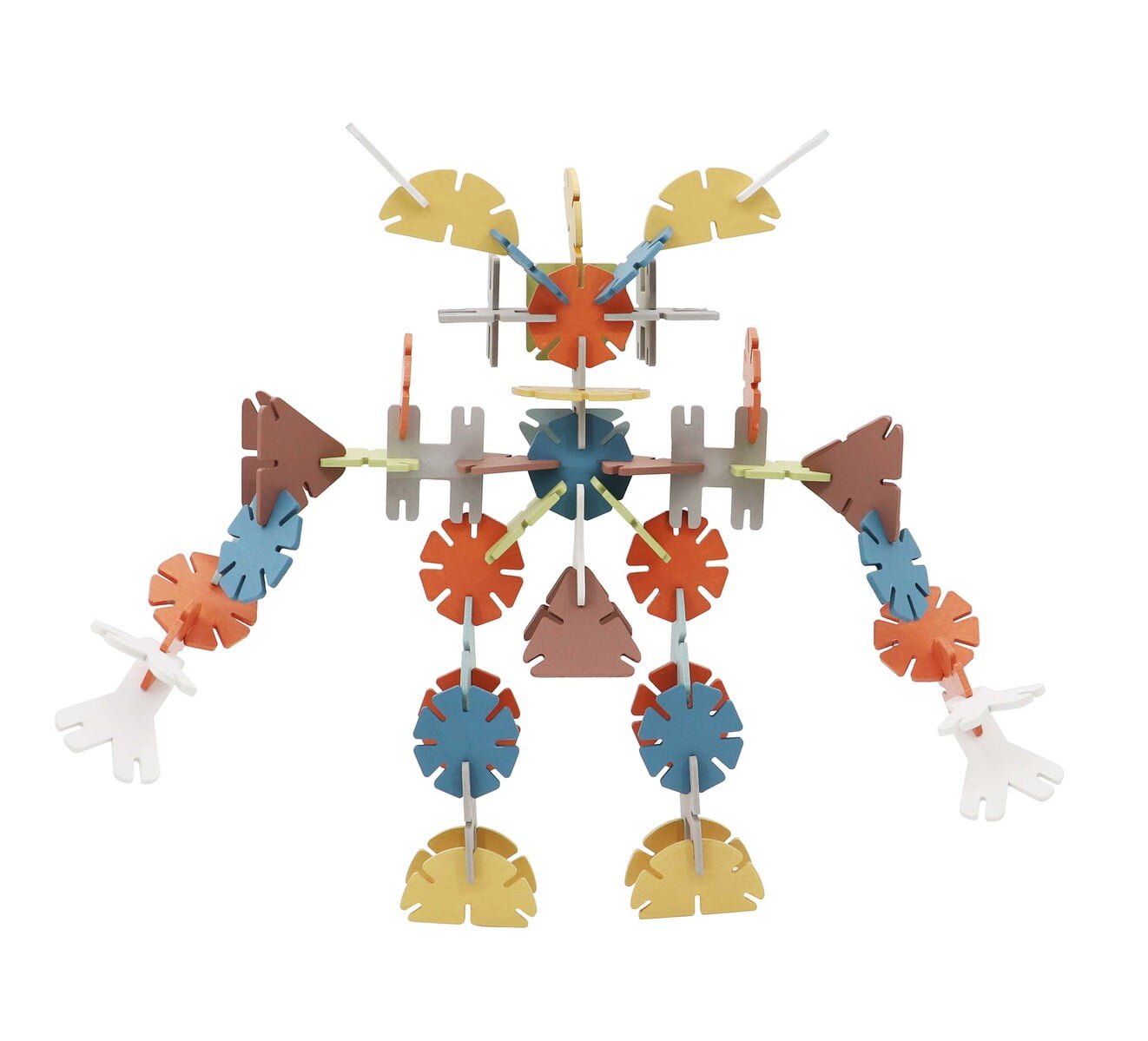 Wooden Geometry Connecting Shapes