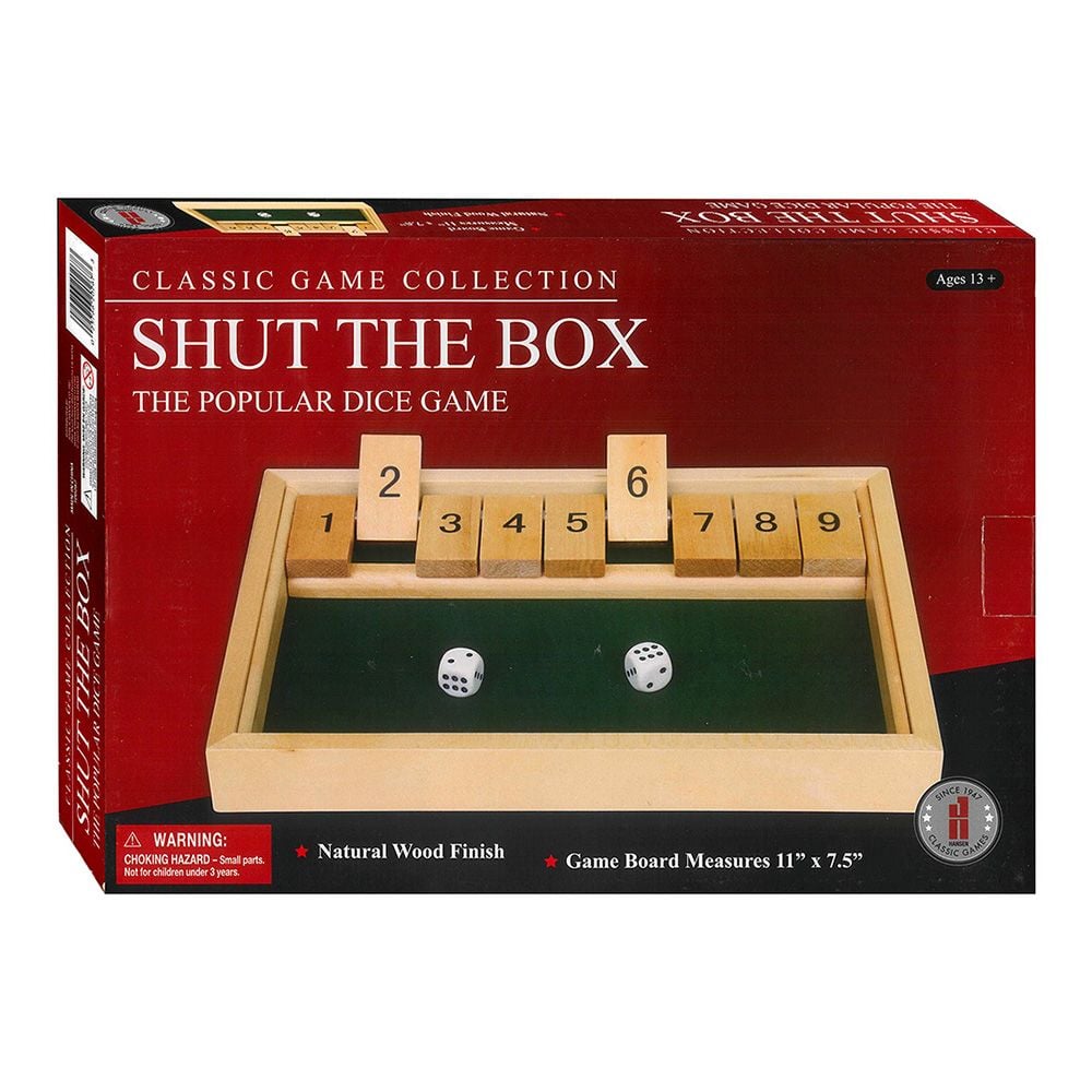 GAME SHUT THE BOX