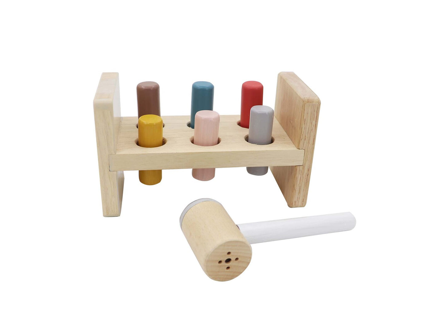 WOODEN HAMMER BENCH W SQUEAK CALM