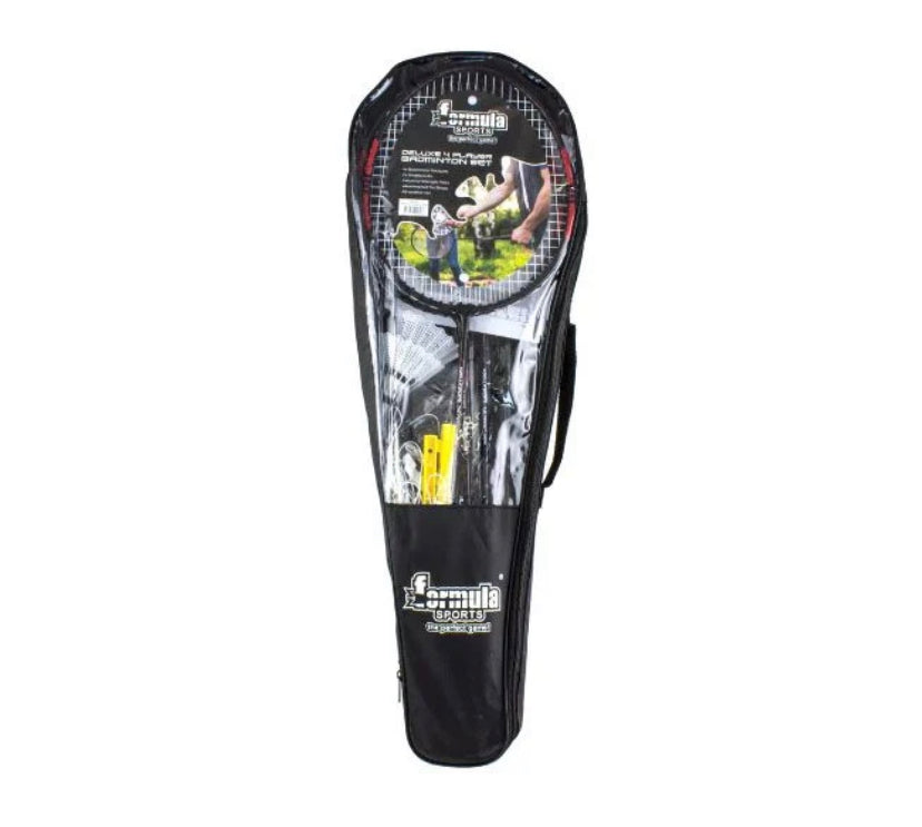 BADMINTON DELUXE 4 PLAYER SET