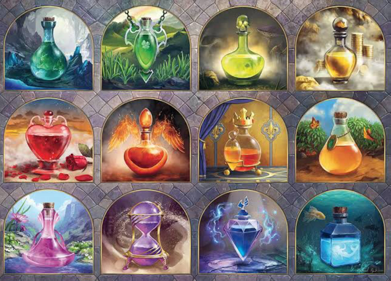 PUZZLE 1000PC MAGICAL POTIONS