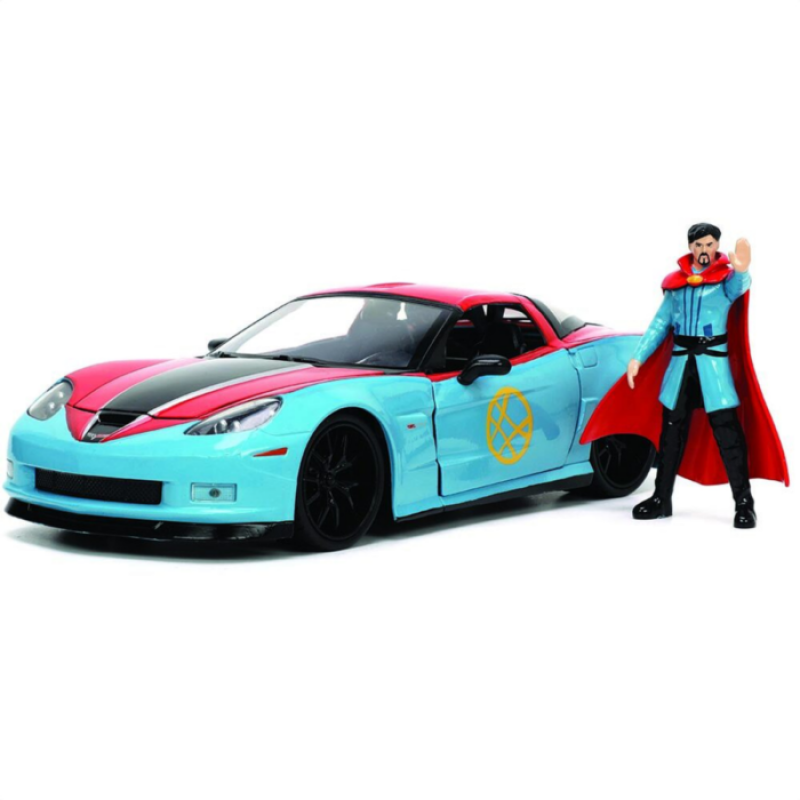 D/C 1:24 Doctor Strange & 2006 Corvette