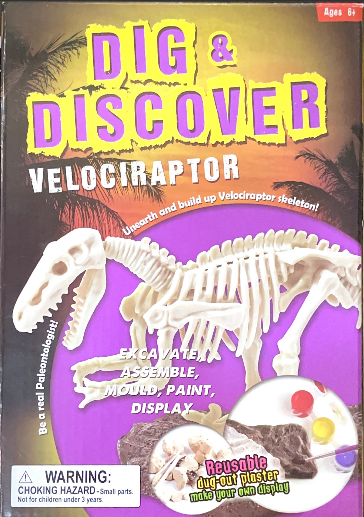 DIG & DISCOVER DINOS ASST
