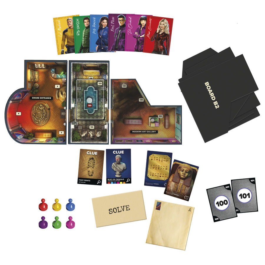 Game Cluedo Escape Robbery At The Museum