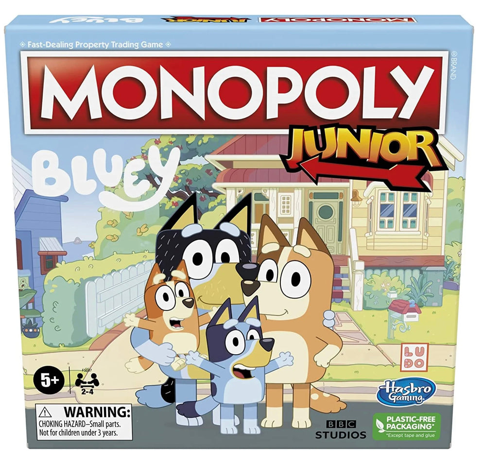 Game Monopoly Junior Bluey