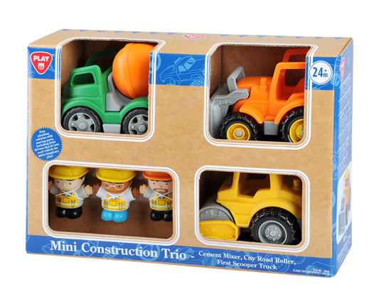 Playgo Mini Construction Trio
