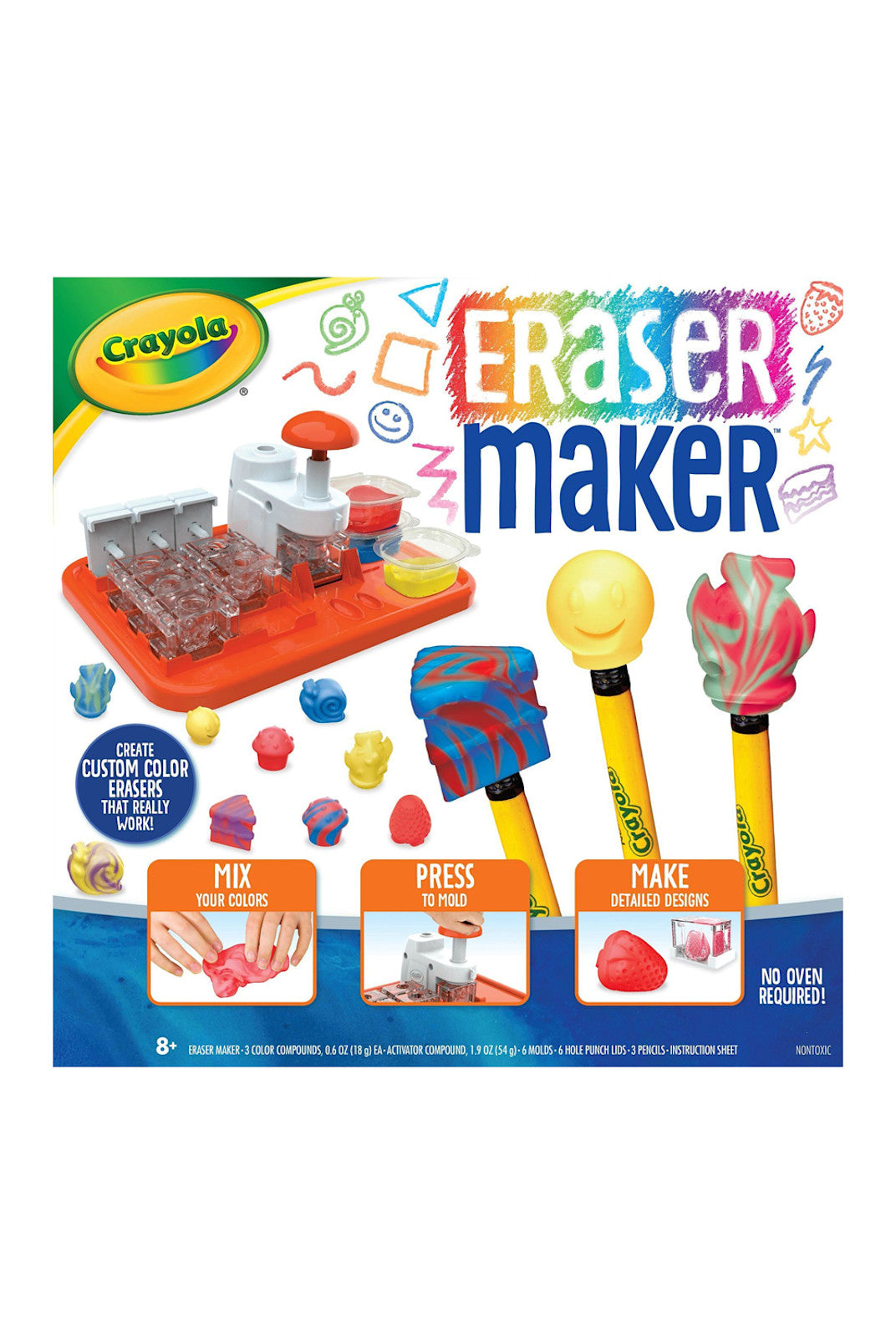 Crayola Diy Eraser Maker