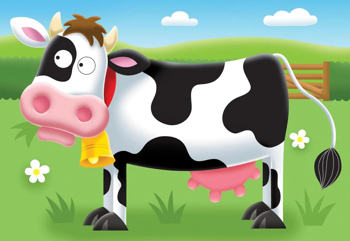 PUZZLE MY FIRST 2-3-4-5PCE ON THE FARM