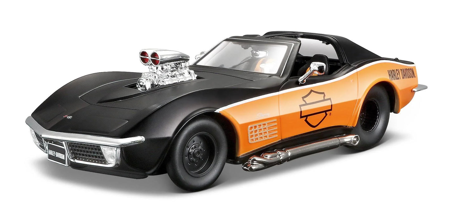 Maisto 1:24 Harley Davidson 1970 Corvett