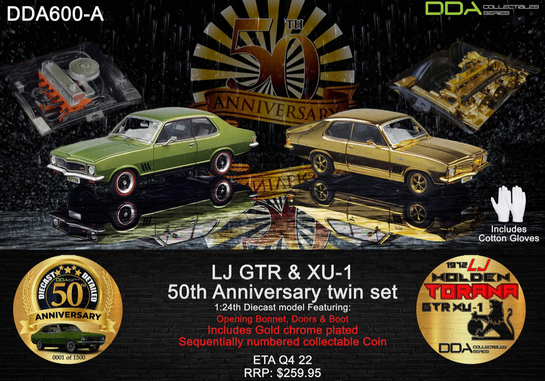 50th Anniversary Twin Set - Holden Torana