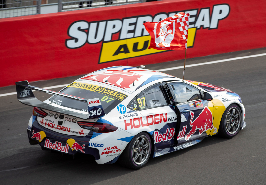 HOLDEN ZB COMMODORE RED BULL HOLDEN RACING – #97 VAN GISBERGEN/TANDER - 2020 BATHURST 1000 WINNER - "Thanks Holden Fans"