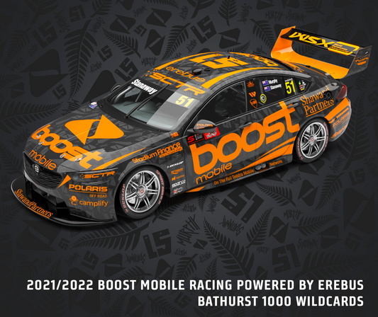 2021/2022 Boost Mobile Racing - Bathurst 1000 Wildcards - Murphy/Stanaway