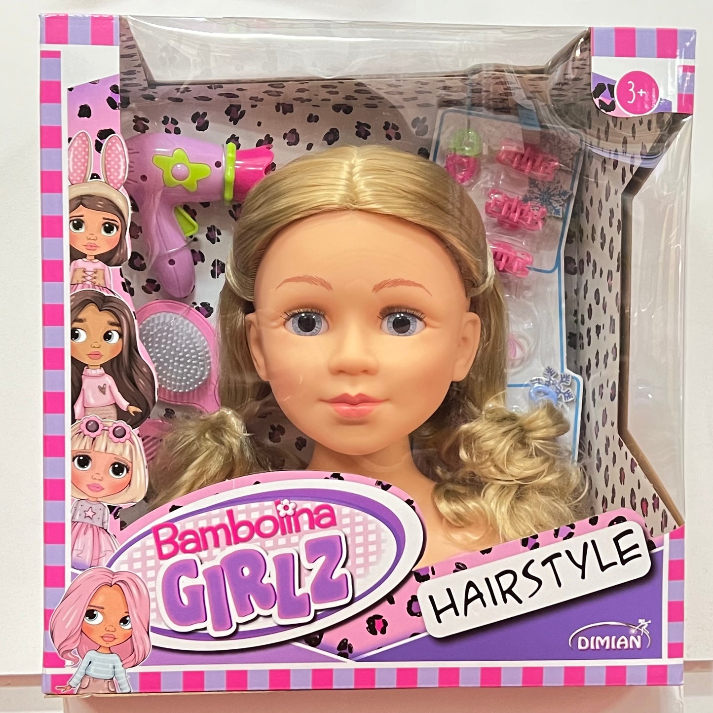 BAMBOLIN FASHION STYLING HEAD W ACCESS