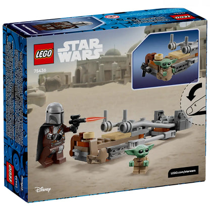 LEGO 75436 SW MANDALORIAN & SPEEDER BIKE