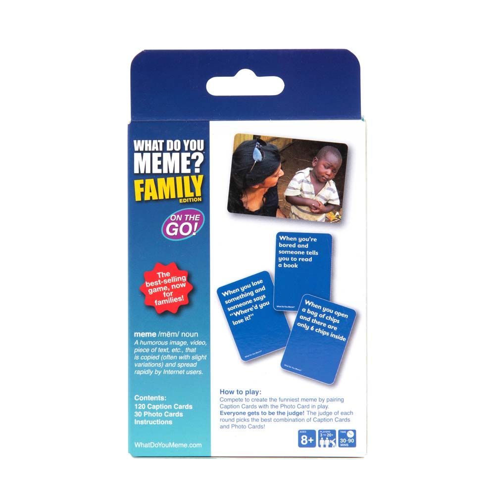 GAME WHAT DO YOU MEME FAMILY TRAVEL EDIT