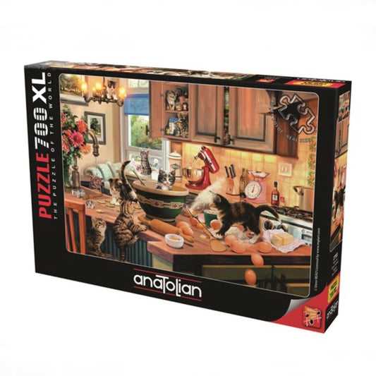 PUZZLE 700PC XL KITTEN KITCHEN CAPERS