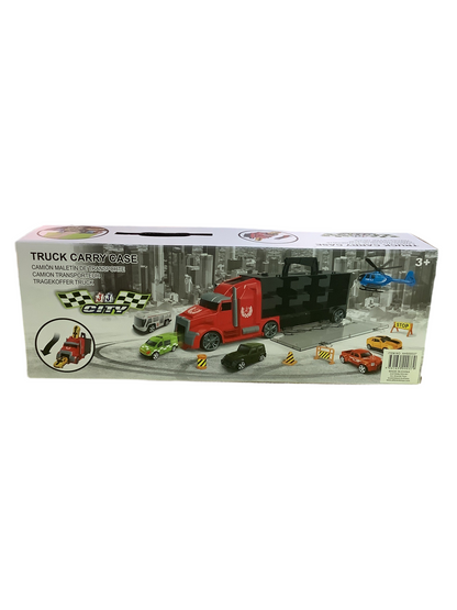 TRUCK CARRY CASE 42CM W 6 VEHICLES