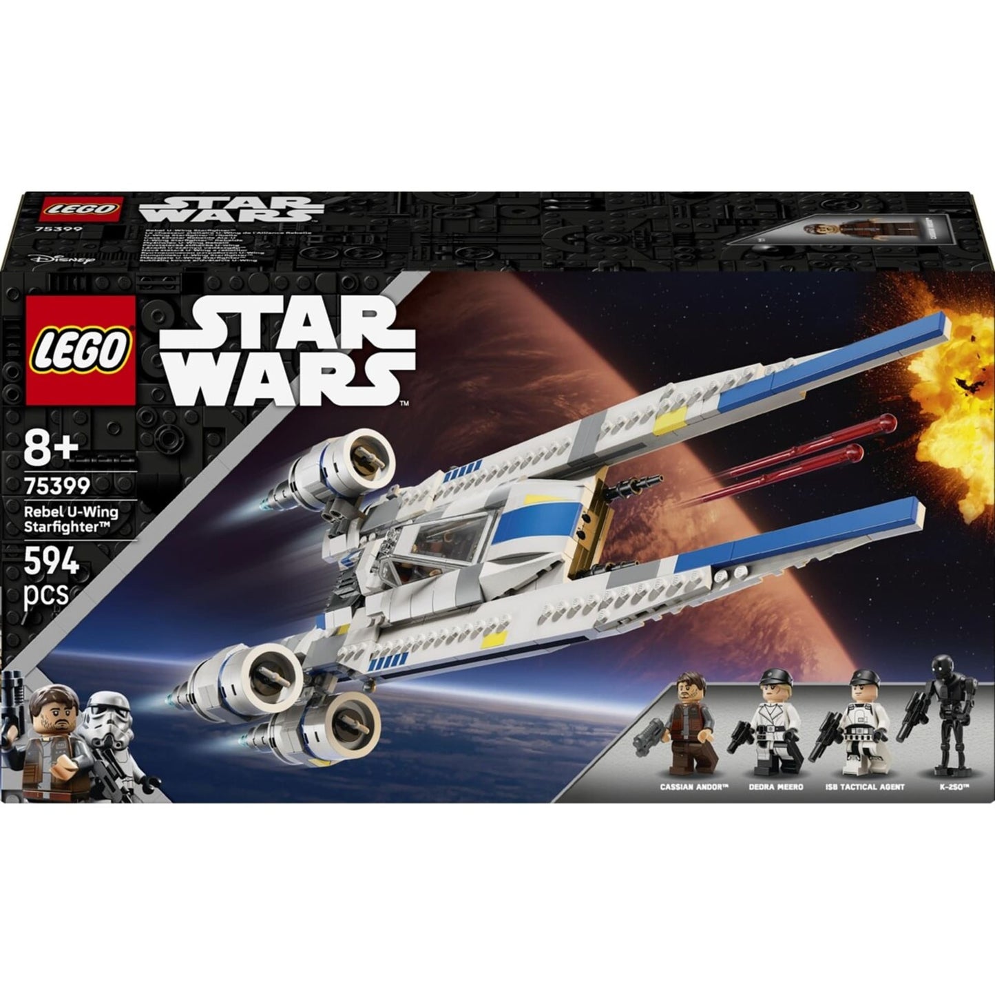 LEGO 75399 SW REBEL U-WING STARFIGHTER