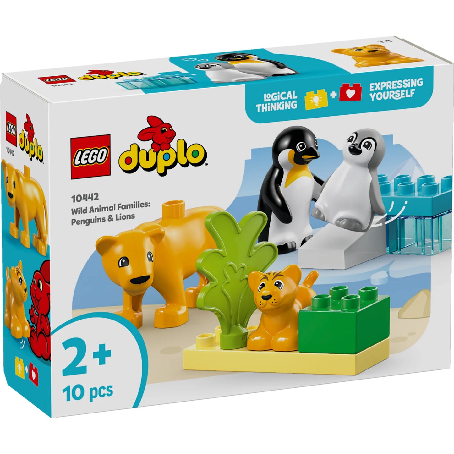 LEGO 10442 DUPLO PENGUINS AND LIONS