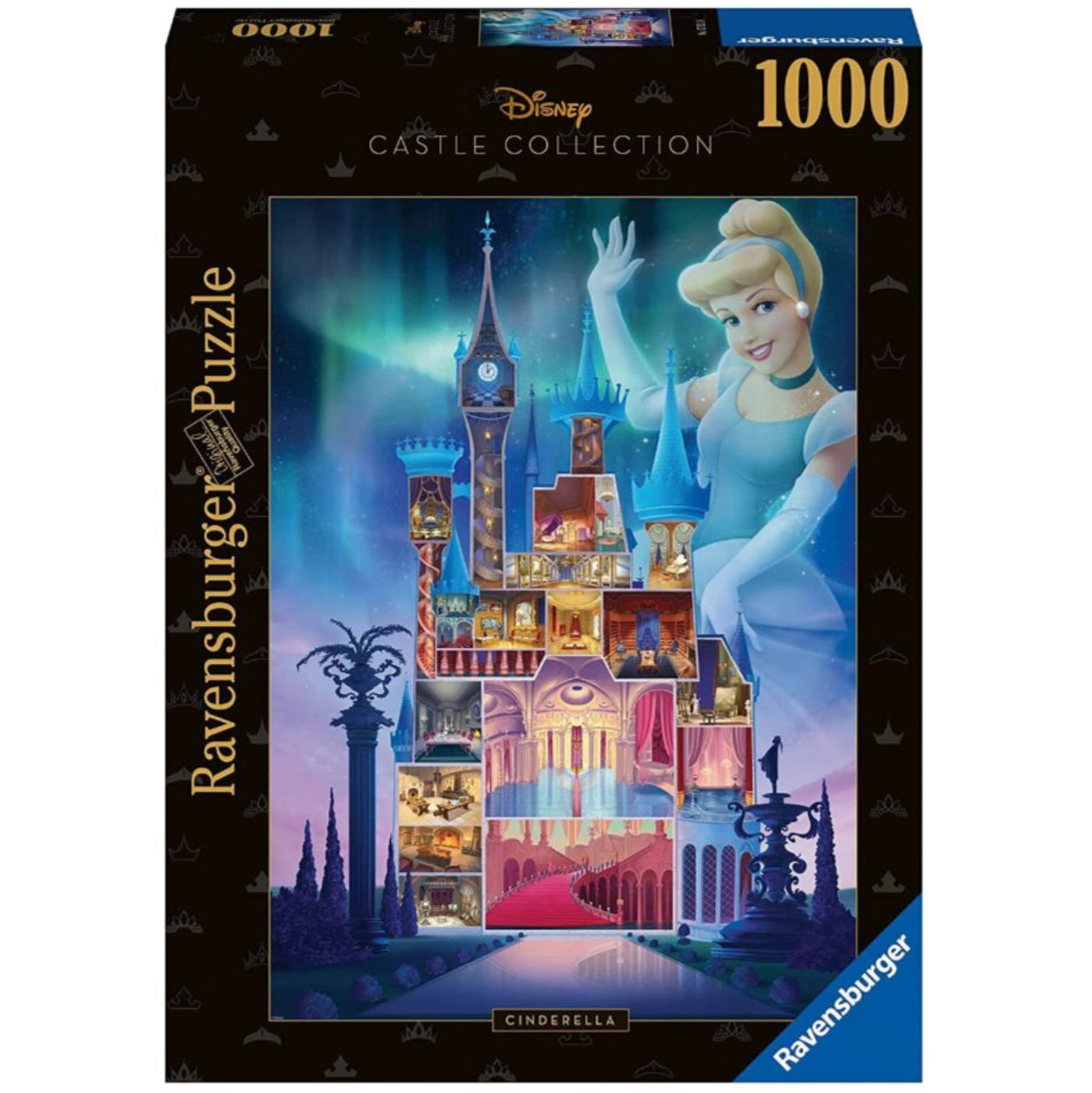 PUZZLE 1000PC DISNEY CASTLE CINDERELLA