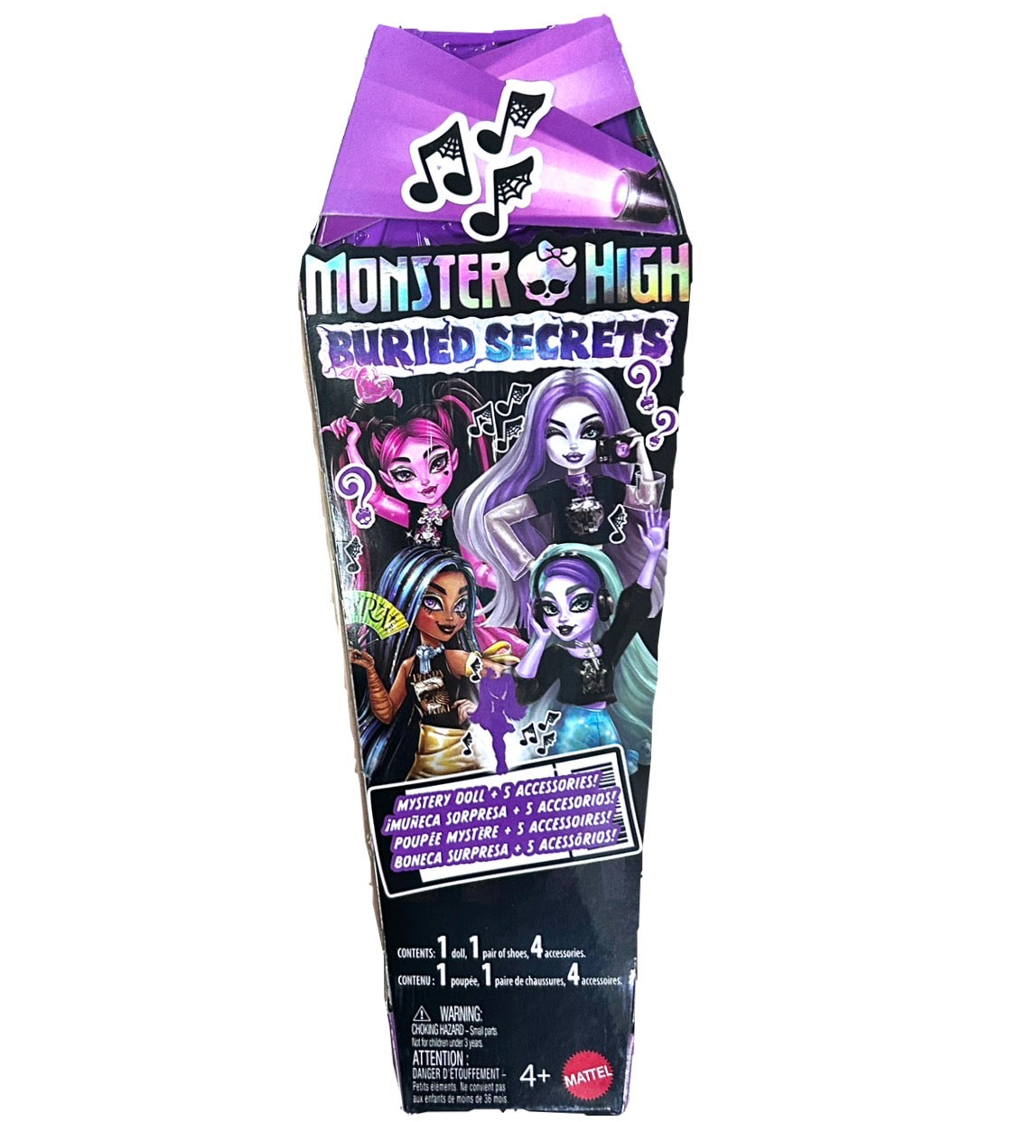 MONSTER HIGH BURIED SECRETS MYSTERY DOLL
