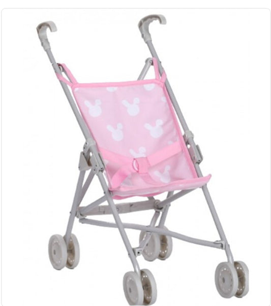 UMBRELLA STROLLER COOL GRAY & PINIK