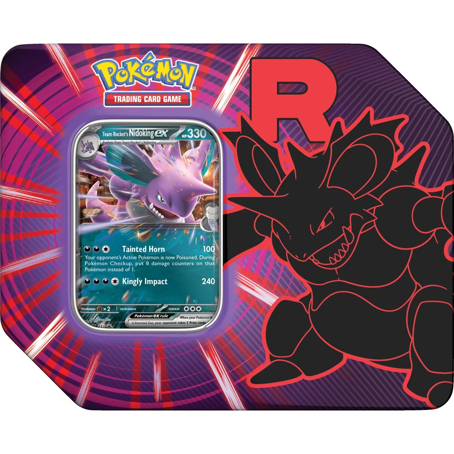 POKEMON TCG TEAM ROCKET TINS