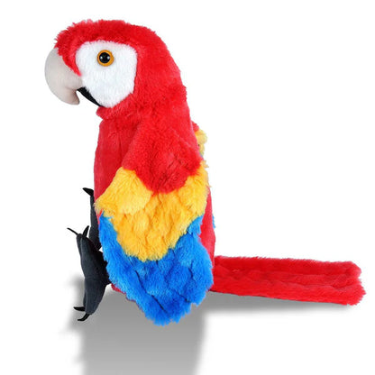 Wild Plush Macaw Scarlet