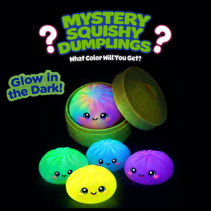 MYSTERY SQUISHY DUMPLING GLOW AST