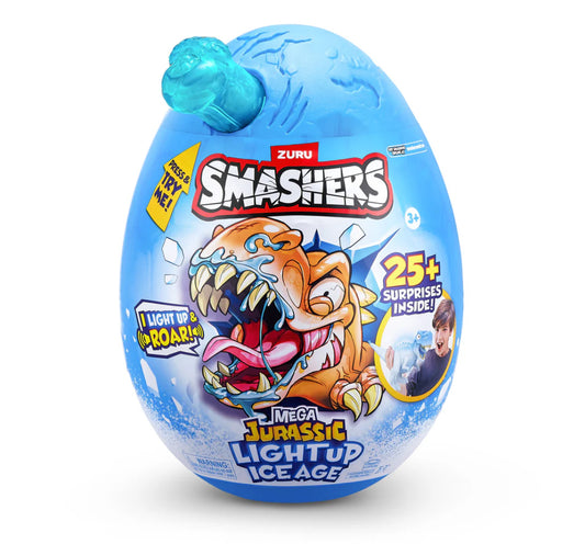 SMASHERS DINO ICE AGE LIGHT UP MEGA EGG