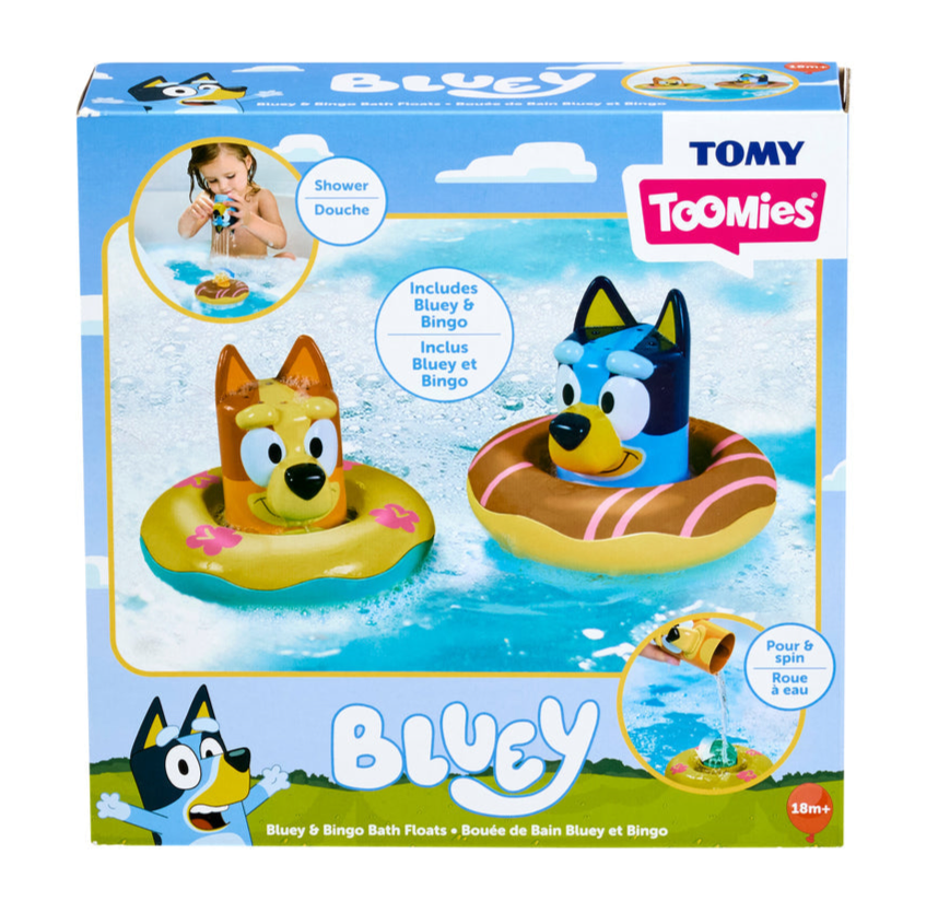 BLUEY BATH FLOATS 2 PACK