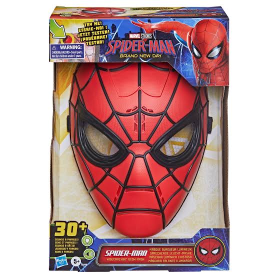 SPIDERMAN WISECRACKIN GLOW MASK