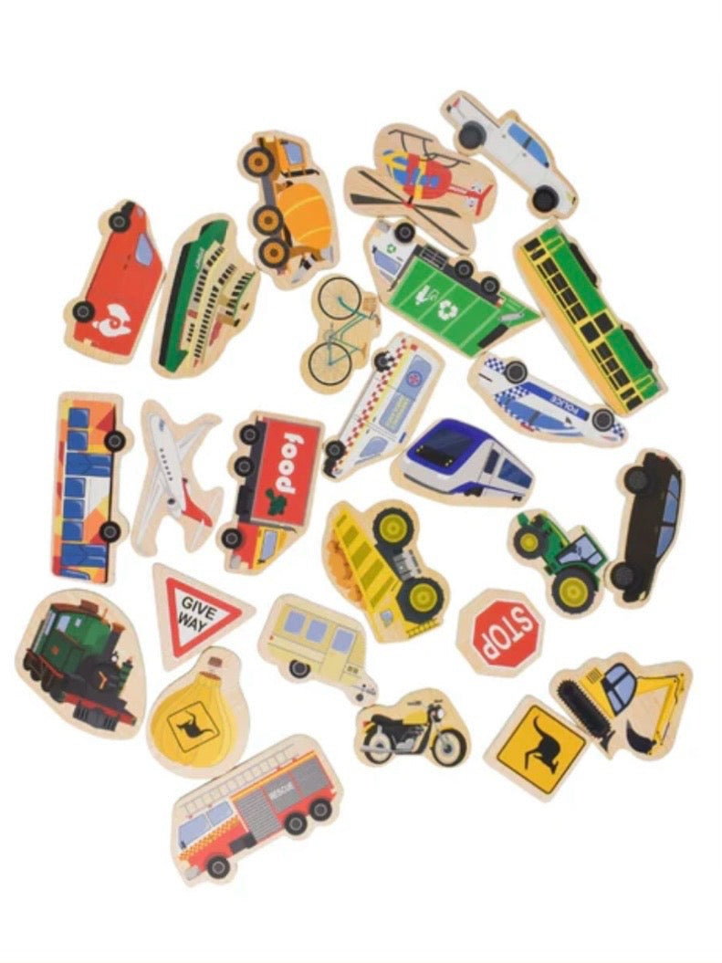 FRIDGE FRIENDS MAGNETIC AUSSIE VEHICLES