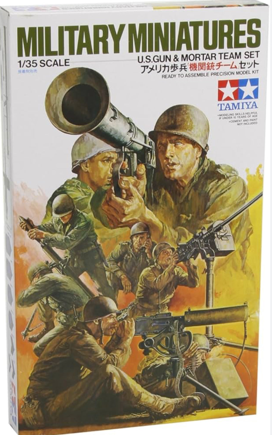 TAMIYA 1/35 GERMAN INFANTRY MORTAR TEAM