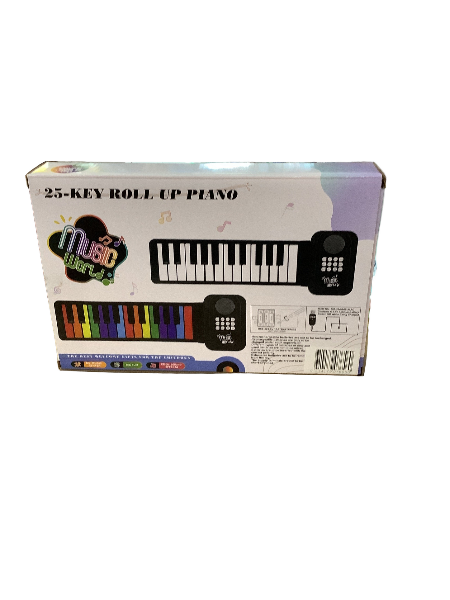 KEYBOARD 25 KEYS ROLL UP