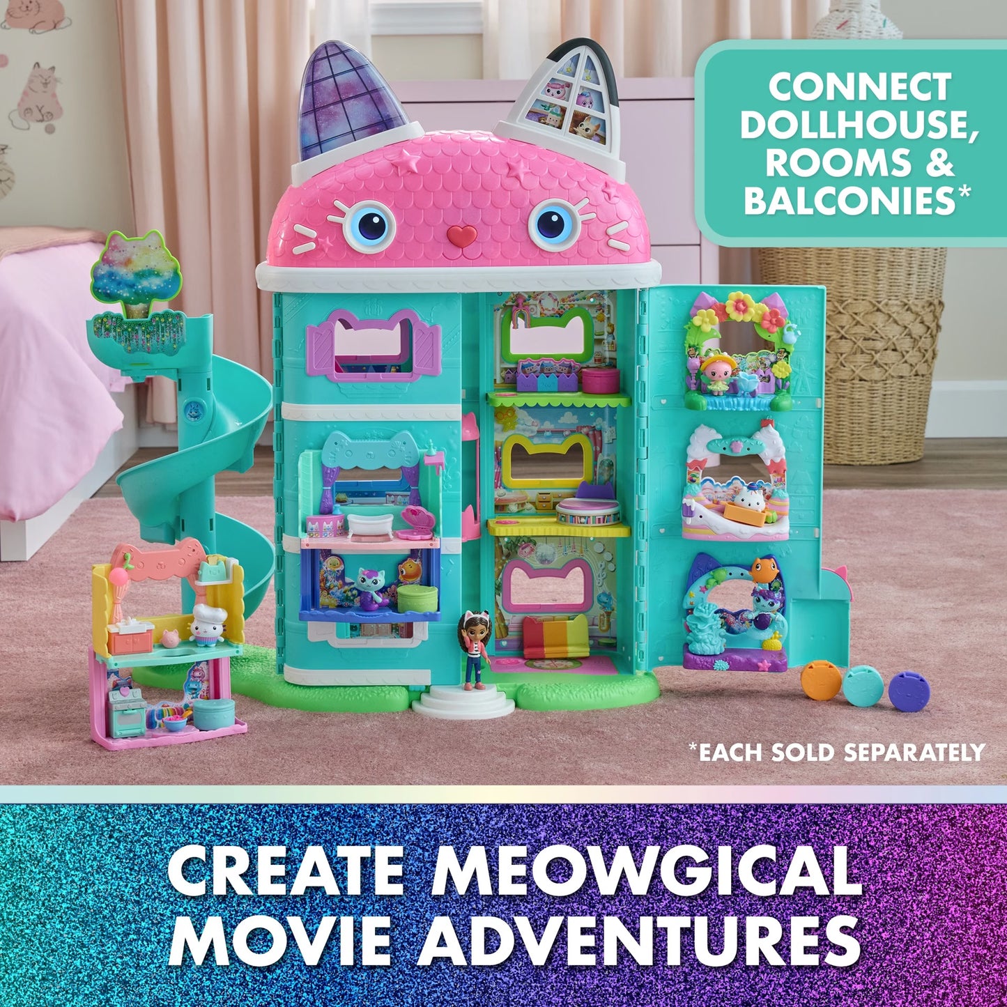 GABBYS DOLLHOUSE MOVIE DLX DOLLHOUSE