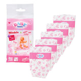 BB BABY BORN NAPPIES 5 PACK