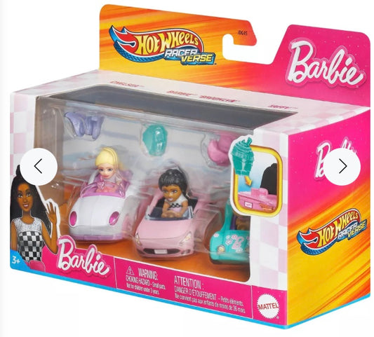 H/W BARBIE REVEAL CARS 3PK