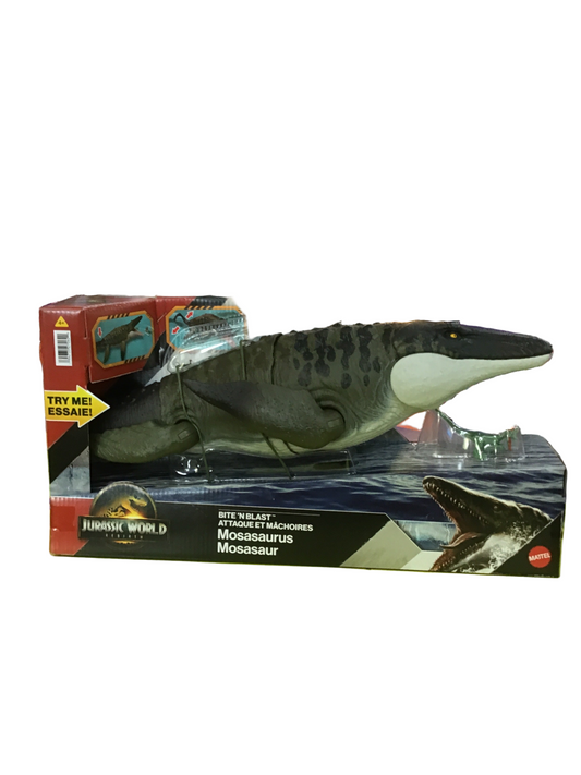 JW BITE N BLAST MOSASAURUS
