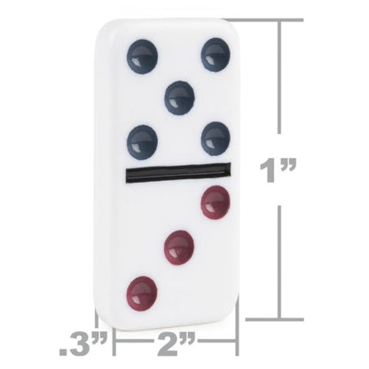 GAME CLASSIC DOUBLE 12 COLORED DOMINOES