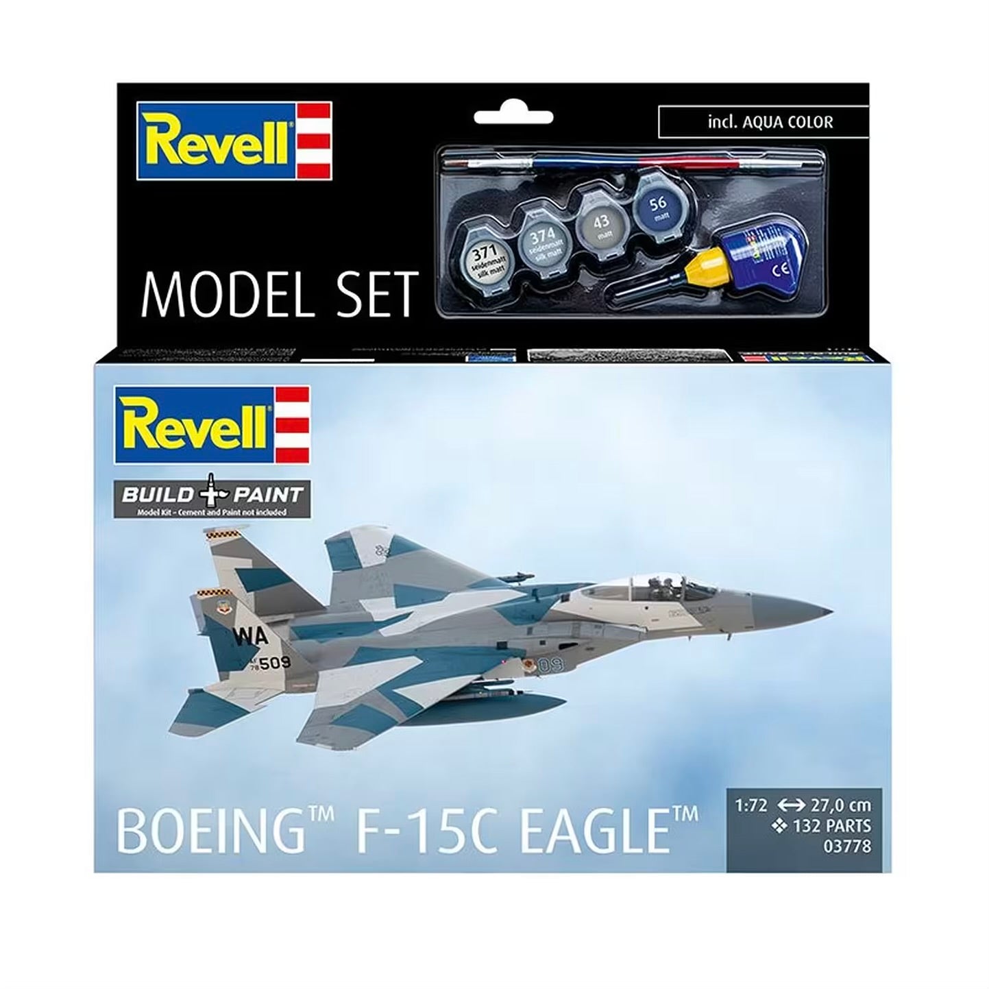 REVELL 1/72 F-15C EAGLE MODEL SET