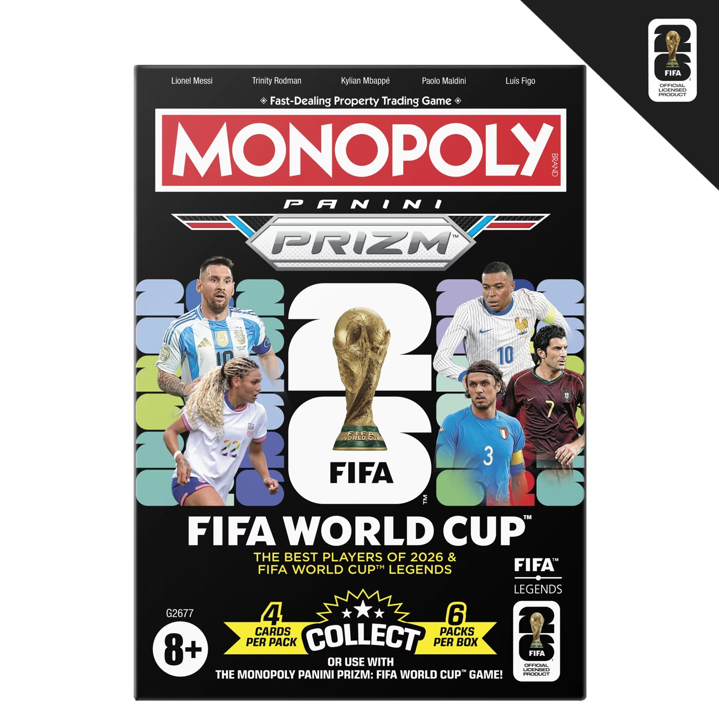 GAME MONOPOLY FIFA LEGENDS BOOSTER PACK
