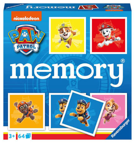 GAME MEMORY PAW PATROL