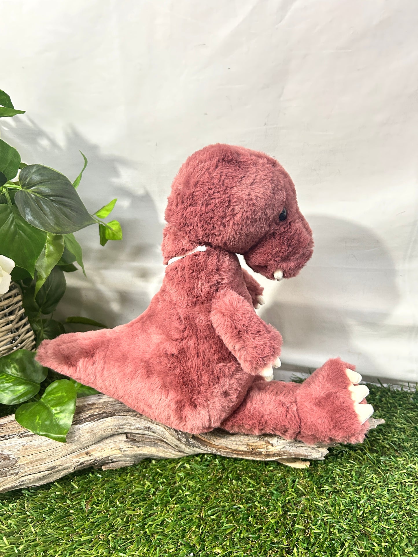 CB BEAR & ME TUSHY PEG T REX DAMSON PINK