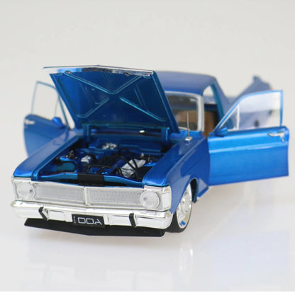 DDA 1:24 BLUE XY FORD UTE BARRA ENGINE