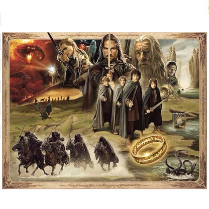 PUZZLE 2000PC LOTR THE FELLOWSHIP RING